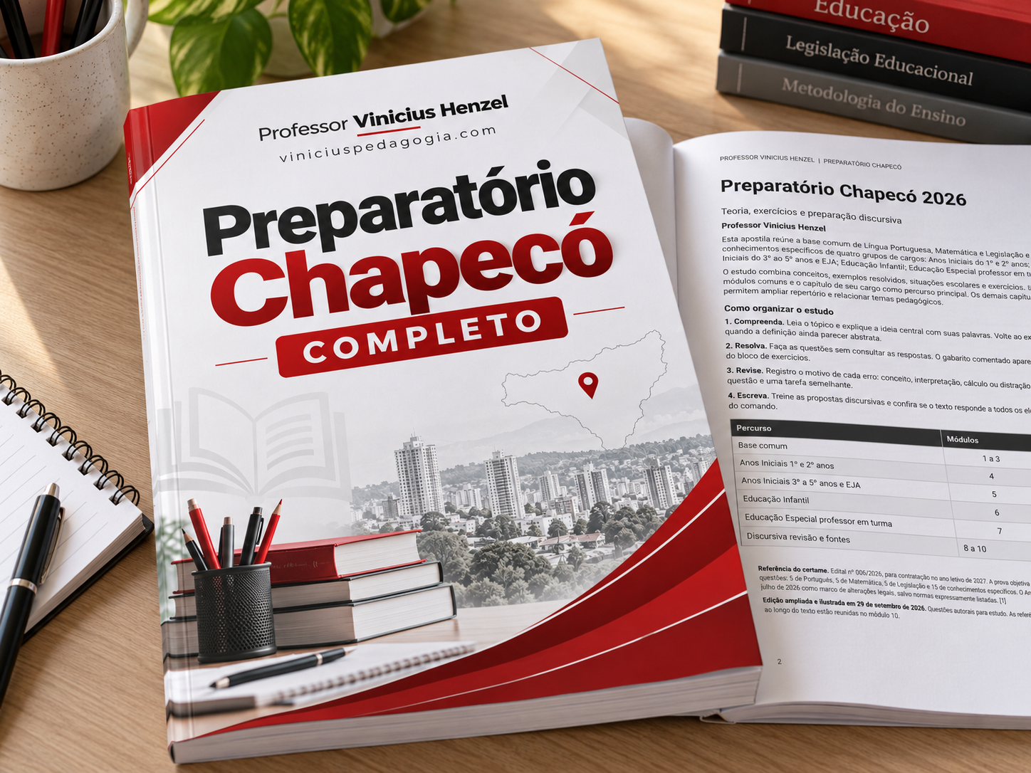 Capa do material Apostila - Completa - Chapecó - ACT 2026